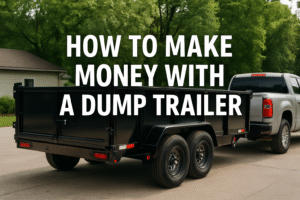 How to Make Money with a Dump Trailer