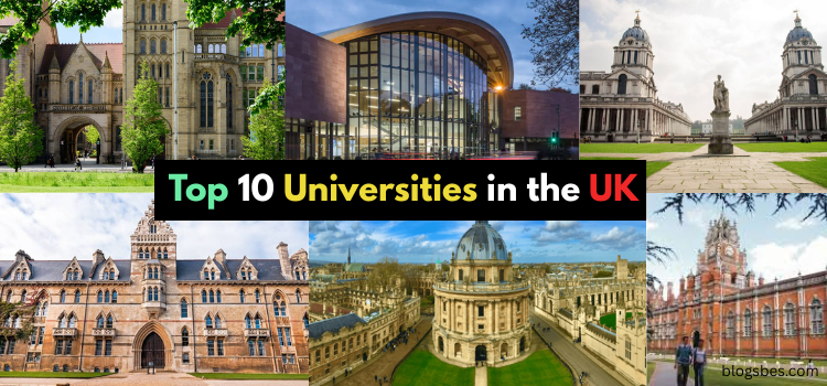 Top 10 Universities in the UK for International Students